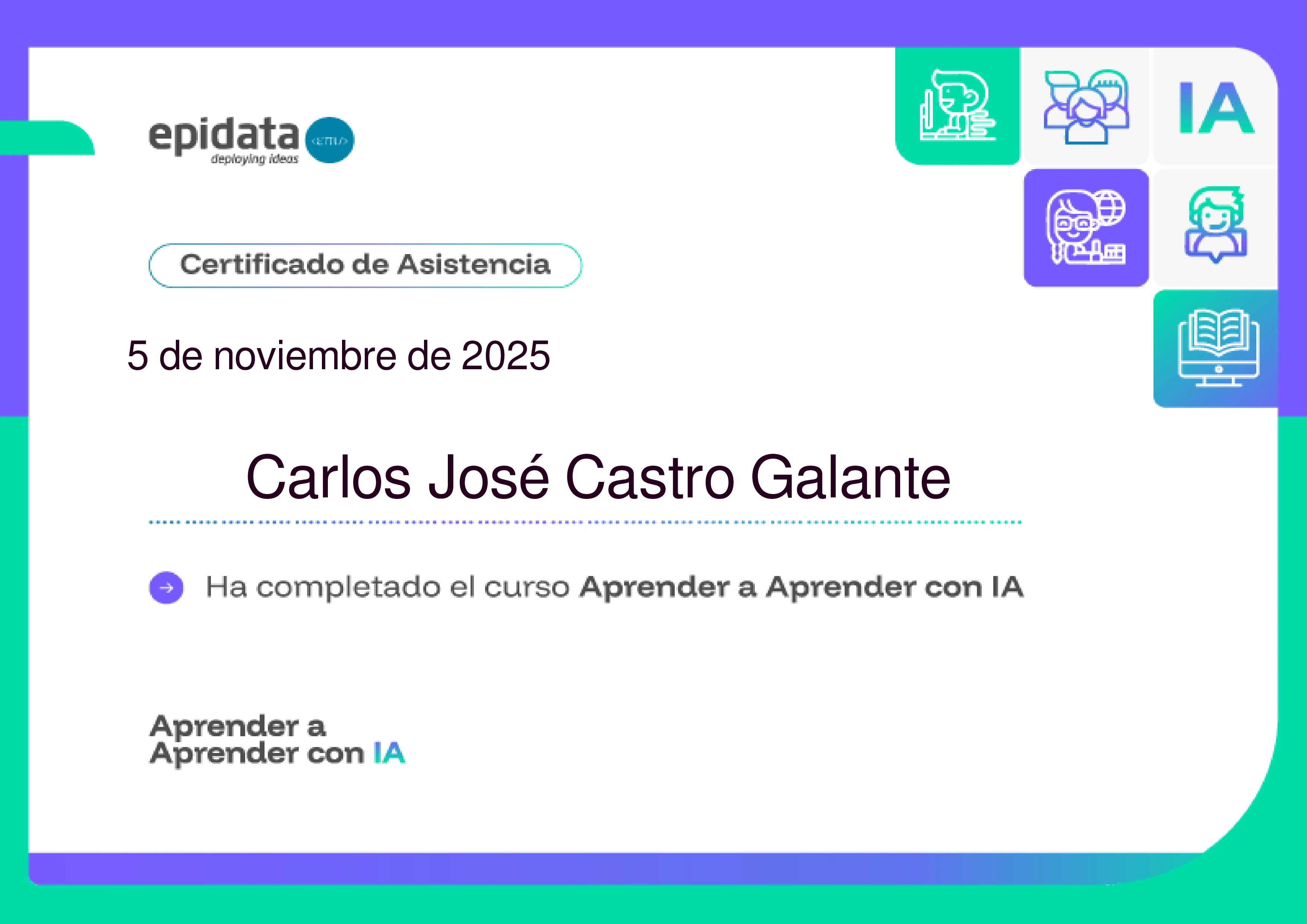 Aprender a Aprender con IA - Asistencia