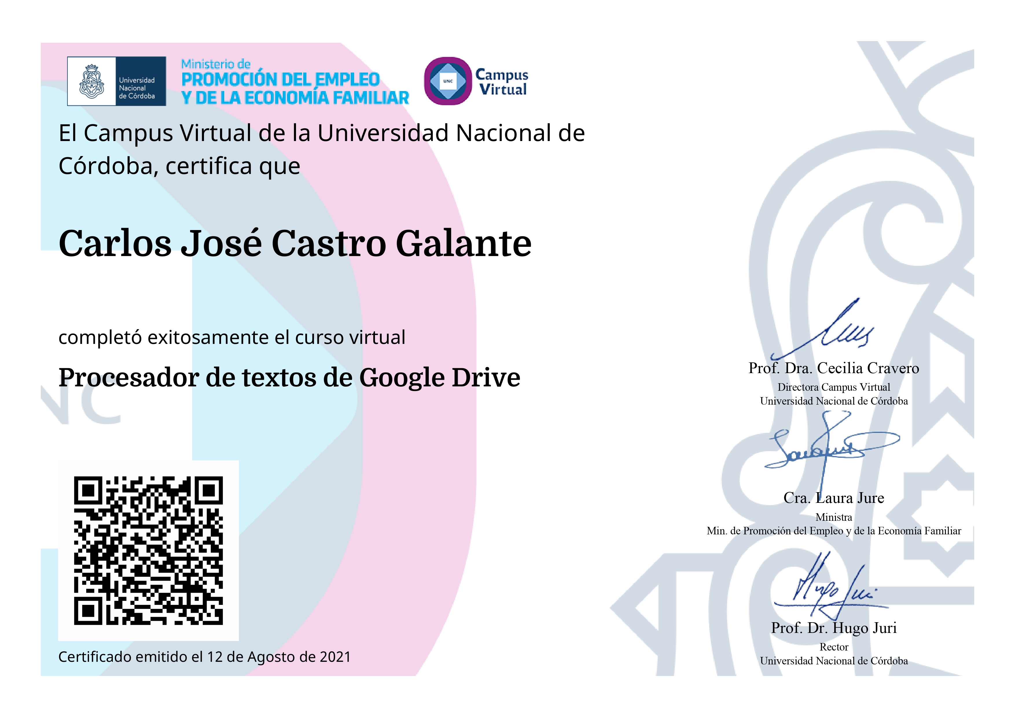 Procesador de Textos de Google Drive